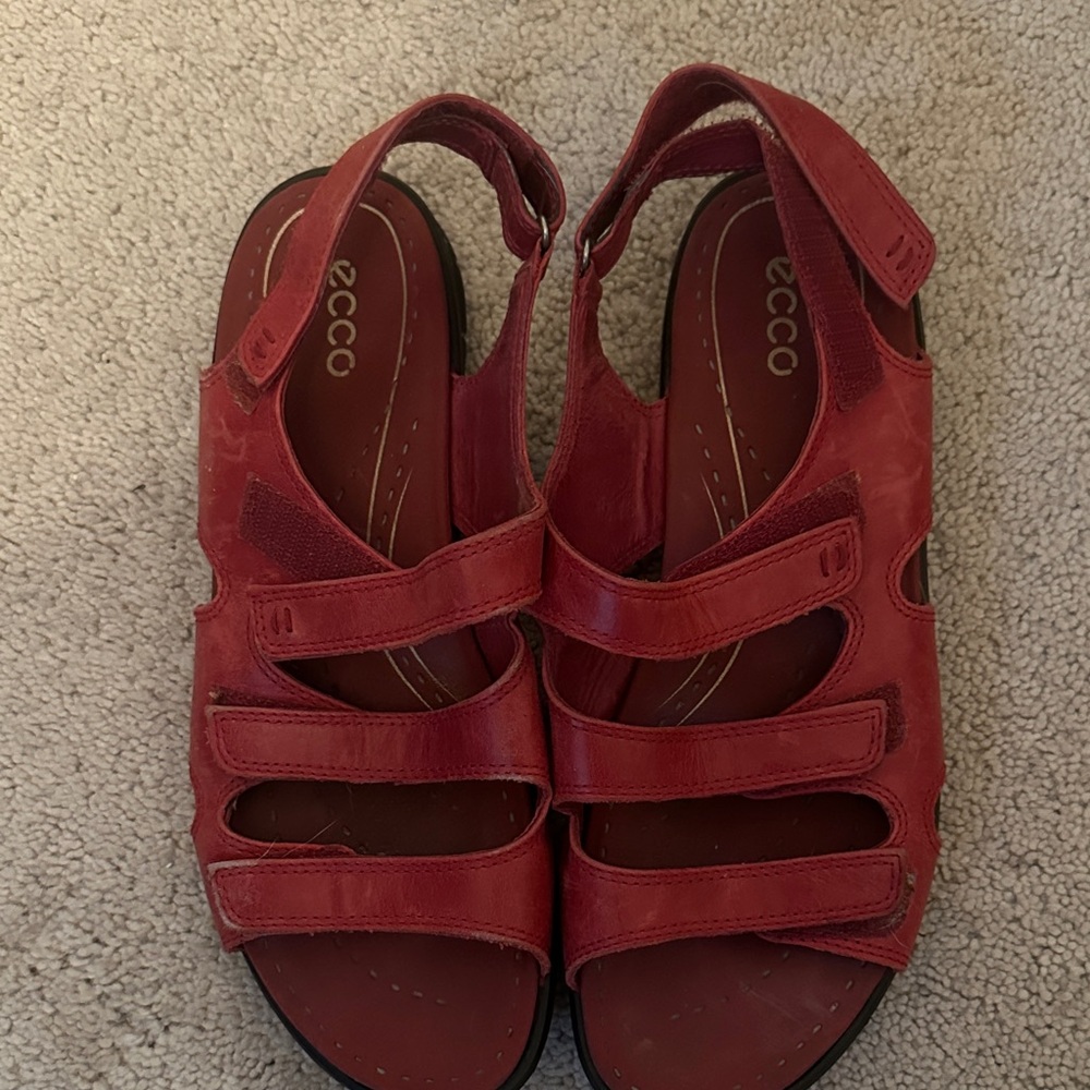 Ecco Women's Bold Red Sandals